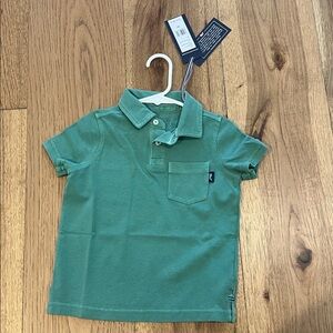 NWT Vineyard Vines Green Boys Polo Shirt